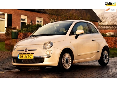 Fiat 500 1.2 Lounge AUTOMAAT, 1STE EIGENAAR AIRCO EN MEER!