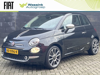 FIAT 500 TwinAir Turbo 80pk Lounge I Vol Leder I Abarth velgen 17 inch I Dealer onderhouden I DAB I Navigatie I