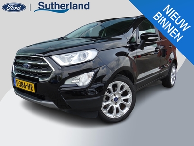 FORD ECOSPORT 1.0 EcoBoost 125 PK Titanium | Privacy Glass | 17 Inch Lichtmetalen Velgen | Climate Control | Cruise Control | Apple Carplay | Android Auto