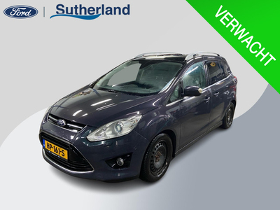 Ford Grand C-Max 1.0 Ecoboost Titanium 7pers. 125pk Trekhaak | Panorama dak | Achteruitrijcamera | Sony Audio | Xenon koplampen | Dealer onderhouden