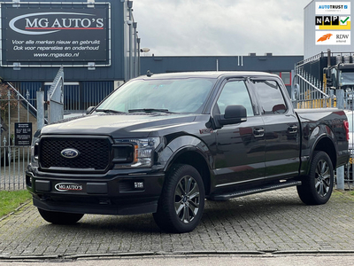 Ford F-150 5.0 V8 SuperCrew | Grijs Kenteken | Dubbel Cabine | Trekhaak | 4X4 | Apple Carplay | Navi | Cruise/Climate Control