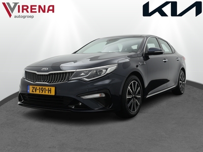 KIA OPTIMA 1.6 T-GDI DynamicPlusLine - Automaat - Cruise Control - Navigatie - Camera - LM-velgen - Leder bekleding - Fabrieksgarantie tot 08-2026