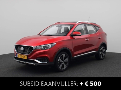 MG ZS EV Luxury 45 kWh | Leder | Navi | Cam | Airco | Schuifdak | PDC | LMV |