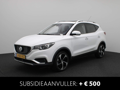 MG ZS EV Luxury 45 kWh | Leder | Navi | Cam | Airco | Schuifdak | PDC | LMV |