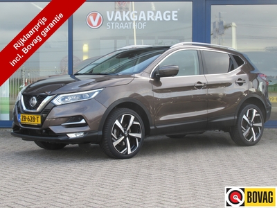 NISSAN QASHQAI 1.2 Tekna Full LED / 360° Camera / Panodak / Navigatie / Stoelverwarming / 19'' LMV