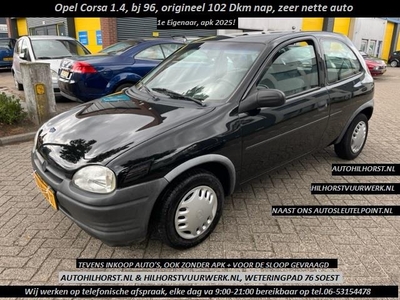 Opel Corsa - wij werken op telefonische afspraak