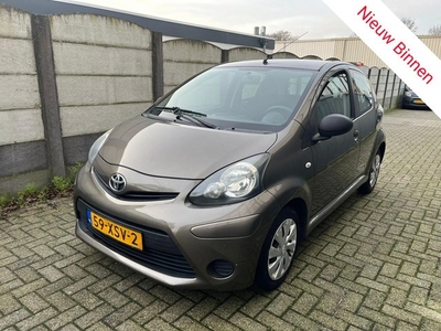 Toyota Aygo 1.0 12V 5-DRS 2012 AIRCO/ NIEUWE APK/ FACELIFT!