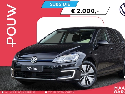 VOLKSWAGEN GOLF e-Golf 136pk | Discover Pro Navigatie | Achteruitrijcamera