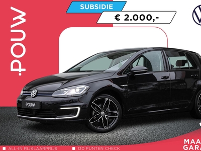 VOLKSWAGEN GOLF e-Golf 136pk | Stoelverwarming | Parkeersensoren