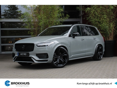 VOLVO XC90 T8 Recharge 455pk AWD Ultimate Dark HEICO SPORTIV | Black Pack | Tailored Wool | Bowers&Wilkins | Luchtvering | Pilot Assist | 22