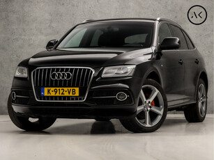 Audi Q5 2.0 TDI S-Line Quattro Sport 177Pk Automaat (2X S-LINE, NAVIGATIE, STOELVERWARMING, TREKHAAK, LEDER, SPORTSTOELEN, GETINT GLAS, XENON, KEYLESS ENTRY, ELEK ACHTERKLEP, NIEUWSTAAT)