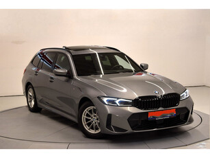 BMW 3 Serie Touring 320dA M-SPORT ** LED, WIDESC, HuD, PANORAMA, ADAPT. CRUISE, MEMORY ** 1e EIG - Ex. BMW - 28k onder NP (!) ** ** INFORMEER OOK NAAR ONZE AANTREKKELIJKE FINANCIAL-LEASE TARIEVEN **