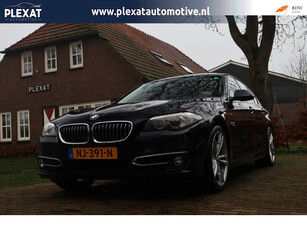 BMW 5-serie 520d High Executive Aut. | Schuif-Kanteldak | Bruin Leder | Navigatie | Facelift | Stoelverwarming | Xenon | PDC | NAP