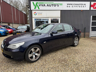 BMW 5-serie 525i AUTOMAAT clima, memorystoelen, cruise contr, vol opties!