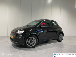 Fiat 500 RED 24 kWh/95pk, Navi|Clima|Led|L.M. velg|Cruise control|1e eigenaar|NL Auto