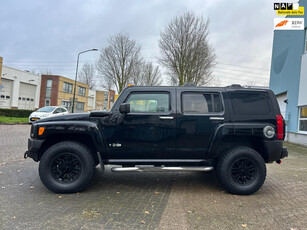 Hummer H3 3.5 leer automaat schuifkanteldak 129000km mooie auto! rijdt heerlijk