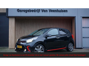 Kia Picanto 1.0 T-GDI 101pk GT-Line 5Drs Leder LED Stoel&Stuurverwarming Navi DAB *Complete Kia* *Dealer o.h.*