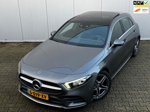 Mercedes-Benz A-klasse BUSINESS AMG PANORAMADAK CARPLAY EERSTE EIGENAAR NAP DEALER ONDERHOUDEN FULL SCREEN