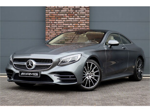 Mercedes-Benz S-Klasse Coupé 450 4MATIC Premium+ AMG Line Aut9 | Panoramadak | Stoelventilatie | Distronic+ | Verwarmd Stuurwiel | Massage | Burmester | Vlakkenverwarming | HUD | DAB | Keyless Go |