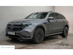 Mercedes EQC 400 4M AMG line 80 kWh, pano, leer, trekhaak