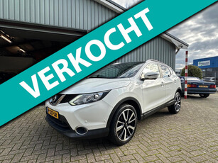 Nissan Qashqai 1.2 Tekna + |Automaat|Panoramadak|Leer|360 camera|Stoelverwarming|Dodehoek|Dealer onderhouden|