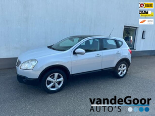 Nissan Qashqai 2.0 Acenta 4WD, '07, 190000 km, acc, cc en panorama-dak !