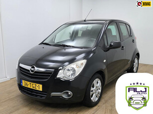 Opel Agila Occasion 1.0 Edition met airco | Tweedehands Opel Agila in zwart | Auto met hogere instap | Weinig km | Boekjes erbij