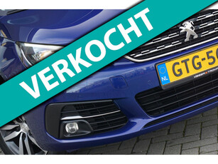 Peugeot 308 SW 1.2 130PK Allure AUTOMAAT | Magnetic Blue Metallic | Xenon/Alcantara/Trekhaak/Keurig!