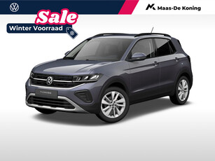 Volkswagen T-Cross Life Edition 1.0 TSI 115 pk 7 versn. DSG · Airconditioning automatisch, 2-zone (climatronic) · Velgen 'ventura', 17 inch lichtmetaal