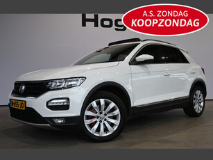 Volkswagen T-Roc 1.5 TSI Sport Ecc Panoramadak Stoelverwarming Carplay LED Rijklaarprijs Inruil Mogelijk!