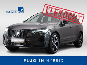 Volvo XC60 2.0 Recharge T6 AWD Ultra Dark | Luchtvering | Harman Kardon | Panoramadak | Leer | Geventileerde Voorstoelen | Head-Up Display | Massagefunctie Voorstoelen |