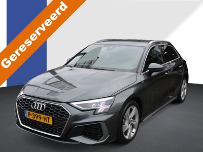 AUDI A3 Sportback 30 TFSI 110pk S edition S-Tronic AUTOMAAT LED / NAVIGATIE / VIRTUAL COCKPIT