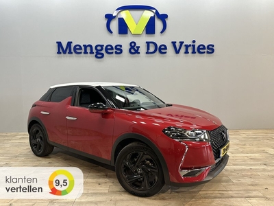 DS DS 3 Crossback 1.2 PureTech So Chic Airco ECC | LED | Trekhaak | Leer | Camera | Navigatie | Cruise control | Apple Carplay Android Auto | Isofix | NAP |