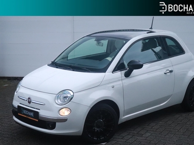 FIAT 500 0.9 TwinAir Turbo 85 Lounge | Airco | Panoramadak | Elek. ramen+spiegels | Zwarte LMV. | Geen Import!