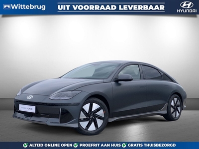 Hyundai IONIQ 6 Connect AWD 77 kWh All Wheel Drive, Volledig Elektrisch, Navigatie en 360 graden Camera Uit voorraad leverbaar!