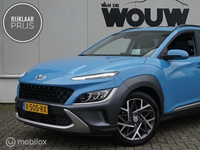 Hyundai Kona 1.6 GDI HEV Premium Sky Leder | Schuif-Kanteldak | Elektr Stoelverstelling