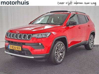 JEEP COMPASS 1.5 e-Hybrid 130PK LIMITED NAVI SCHUIFDAK LED CAMERA 19INCH NAP