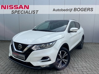 NISSAN QASHQAI 1.2 DIG-T N-Connecta Design pack X-Tronic Automaat Navigatie, Panoramadak, 19