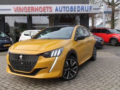 PEUGEOT 208 110 PK Turbo SuperLuxe * GT * 8 Traps AUTOMAAT * Zwart Dak * Navigatie * Full Led * 1/2 Leder * Keyless Start * Adaptive Cruise Control * DAB+ * Parkeer Camera *