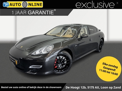 PORSCHE PANAMERA 4.8 Turbo✅Panoramadak✅PDK✅1e Eigenaar✅Achteruitrijcamera✅Stoelventilatie✅Stoelverwarming✅Luchtvering✅BOSE✅Open Dak✅