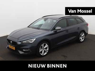 SEAT LEON Sportstourer 1.5 TSI FR Business Intense | DIGITAAL DASHBOARD | KEYLESS | NAVIGATIE | STOEL-STUUR VERWARMING | PARKEERSENSOREN | CAMERA |