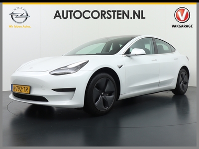 TESLA MODEL 3 SR+ Standard RWD Plus 325PK AutoPilot Leer PanoDak Adaptive cruise Camera's Elektr.-Stuur+Stoelen+Spiegels+Geheugen+Easy-Entry+Verwarmde stoelen/achterbank Park assistent 18