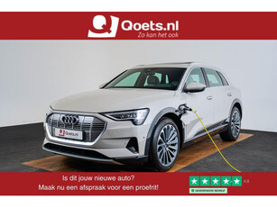 Audi e-tron e-tron 55 quattro 95 kWh Panoramadak - Sportstoelen - Stoelverwarming voor - Comfortsleutel - Achterruitrijcamera - Verkeersbordherkenning -Assistentiepakket Tour - Uitgebreide interieurvoorverwarming -