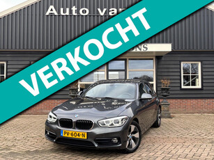 BMW 1-serie 118i Corporate Lease High Executive / Leer / Navi / LED / NAP / Stoelverwarming / Clima /