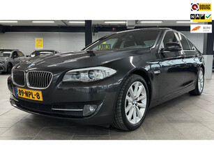 BMW 5-serie 523i High Executive groot navi leer clima cruise lm-velgen xenon parkeersensoren stoelverwarming goed onderhouden