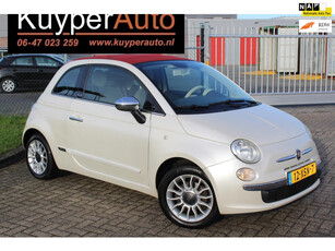 Fiat 500 C 0.9 TwinAir Lounge cabrio parelmoer lage km