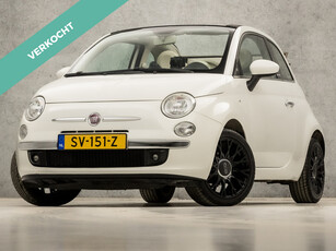 Fiat 500C 1.2 Lounge (RADIO, NAVIGATIE, AIRCO, SPORTSTOELEN, ELEK PAKKET, LM VELGEN, PARKEERSENSOREN, NIEUWE APK, NIEUWSTAAT)