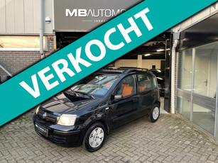 Fiat Panda 1.2 Emotion/Zwart/Nap/APK/Panoramadak/Elec.Ramen!!