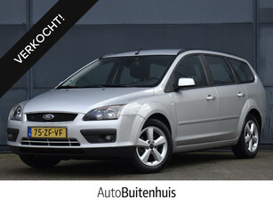 Ford Focus Wagon 1.8-16V Ambiente Flexifuel|STOELVERW.|TREKHAAK|NAVI|CRUISE|PDC