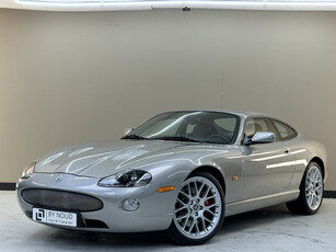 Jaguar XKR 4.2 V8 XKRS Coupé, 396Pk, 2005, Volledig leder, Stoelverwarming, Adaptieve cruise control, Parkeersensoren, Climate control, Carbon afwerking, Navigatie,